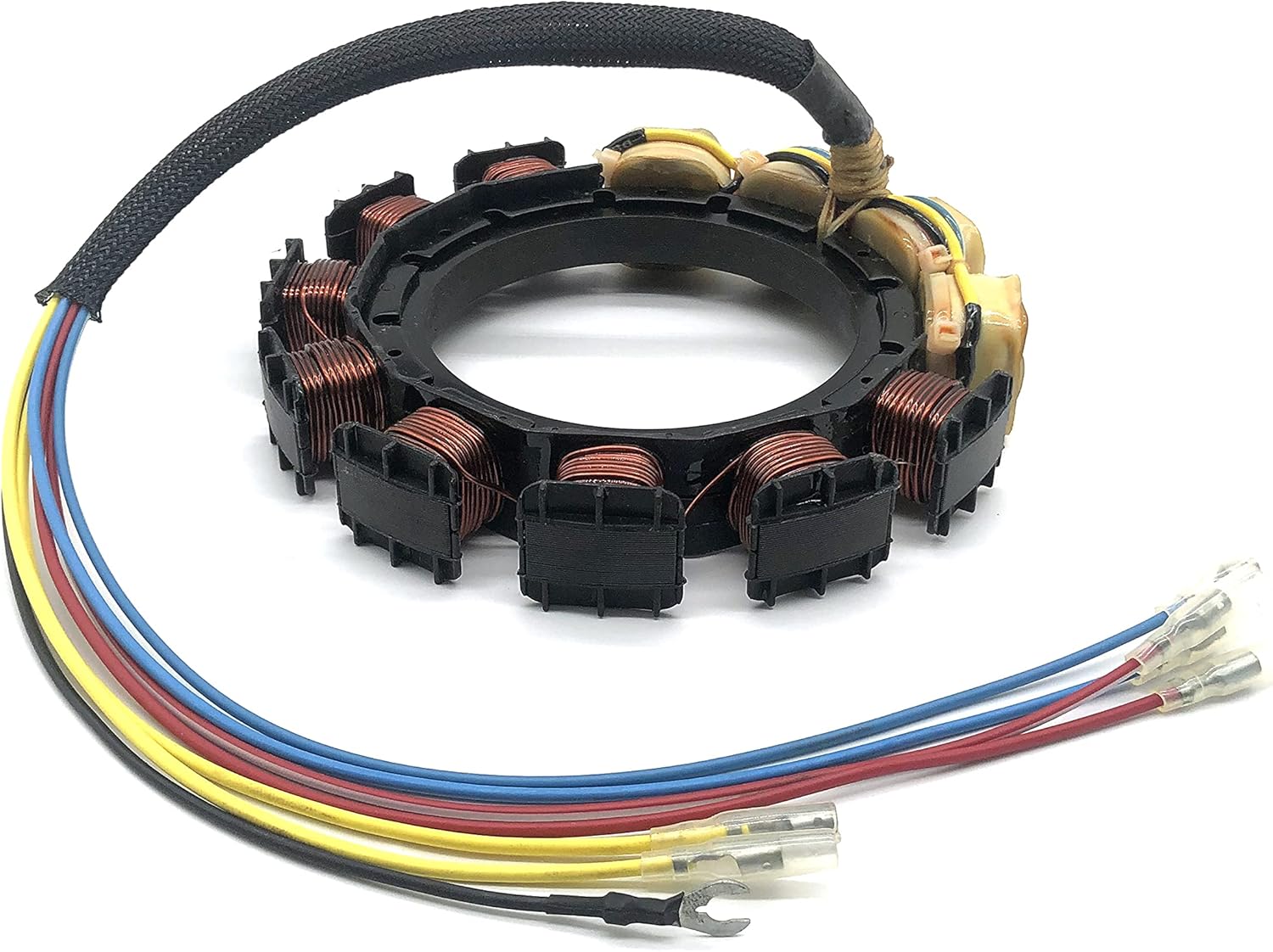 Stator for Mercury 174-9873-16 Outboard 135 150 175 210 HP SportJet 18-5867 398-9873A39 9873A3 9873A4 2-Stroke 6-Cylinder 16-AMP XR2 XR4 CARB M2 2.5 L