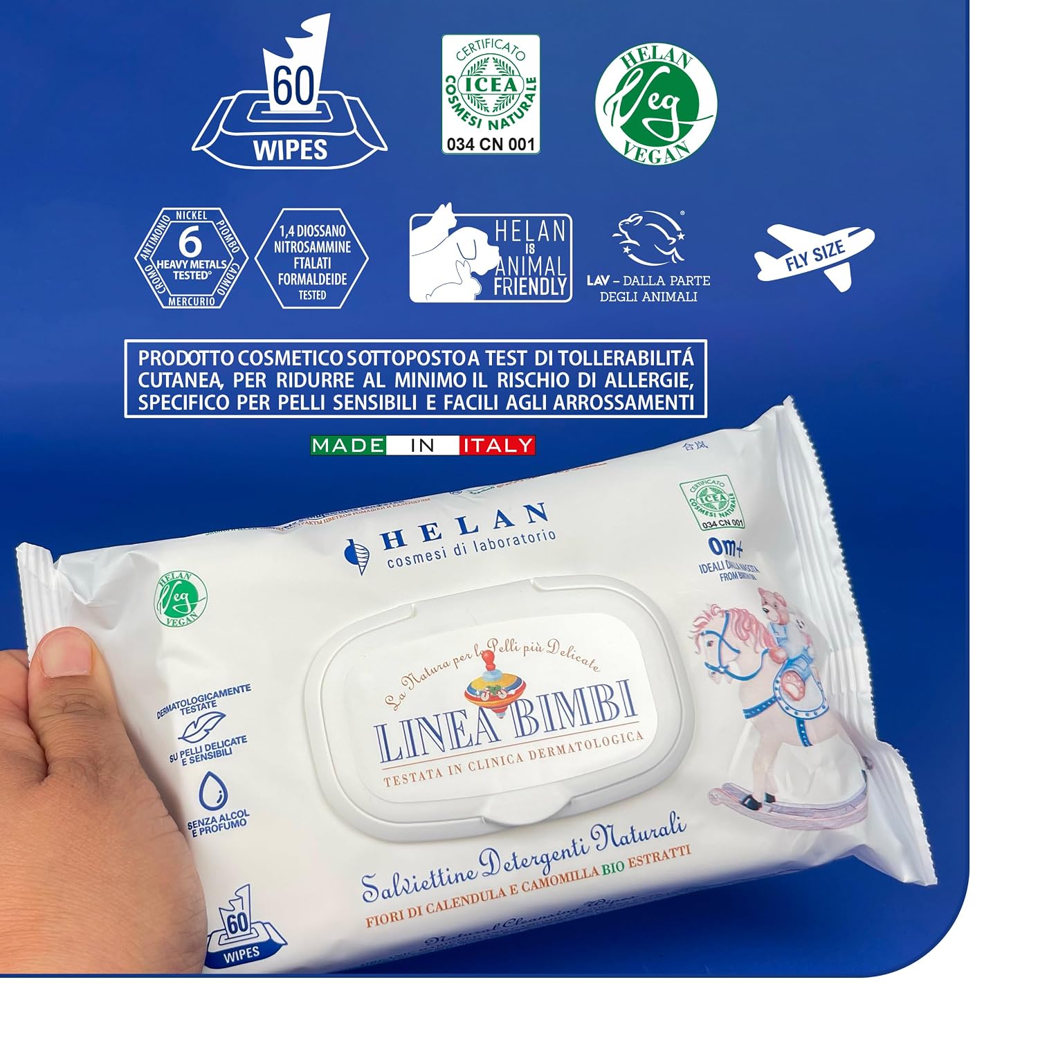 Linea Bimbi Biosalviettine