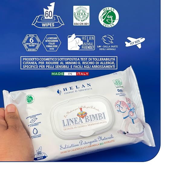 Linea Bimbi Biosalviettine