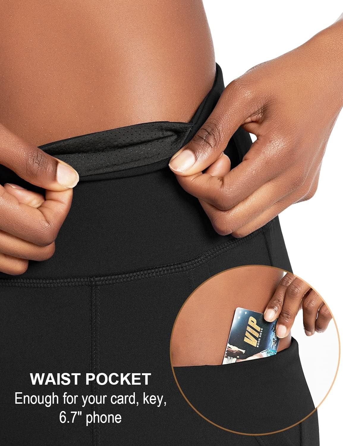 BALEAF Women's 7" Athletic Long Shorts High Waisted Running Bermuda Shorts with Pockets : Clothing, Shoes & Jewelry