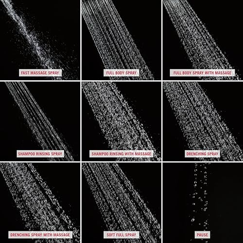 Miniatura 4 de Delta Faucet 9-Spray Touch-Clean - Ducha de mano con manguera, acero inoxidable 55424-SS, 0.5 Champagne bronce,Cromado,Mate negro,Inoxidable,Bronce