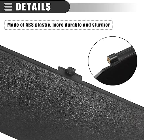 Miniatura 6 de Motoforti Cubierta de espejo para visera solar, cubierta para espejo de tocador lateral del conductor y pasajero, para Porsche 911 1996-2010, ABS,