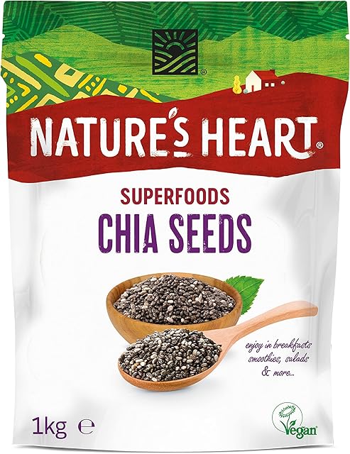 Terrafertil Natures Heart Chia Seeds, 1 kg