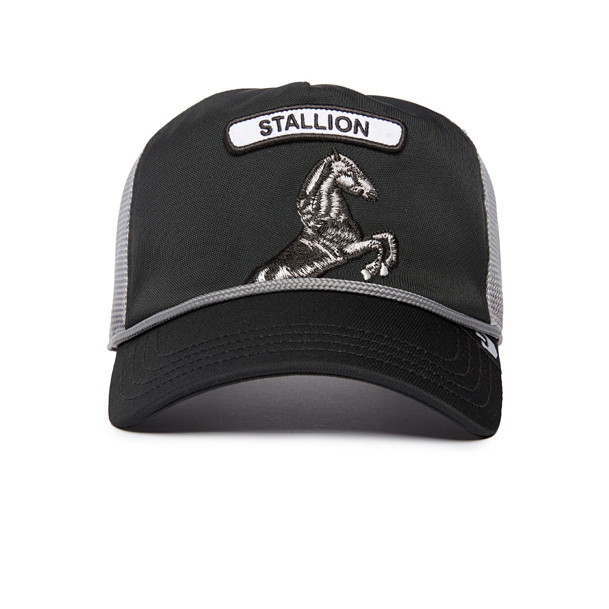 Goorin Bros. Animale Berretto Fattoria Berretto da Camionista Cinturino in Corda Maglia Ricamo Snapback Regolabile Cappellino