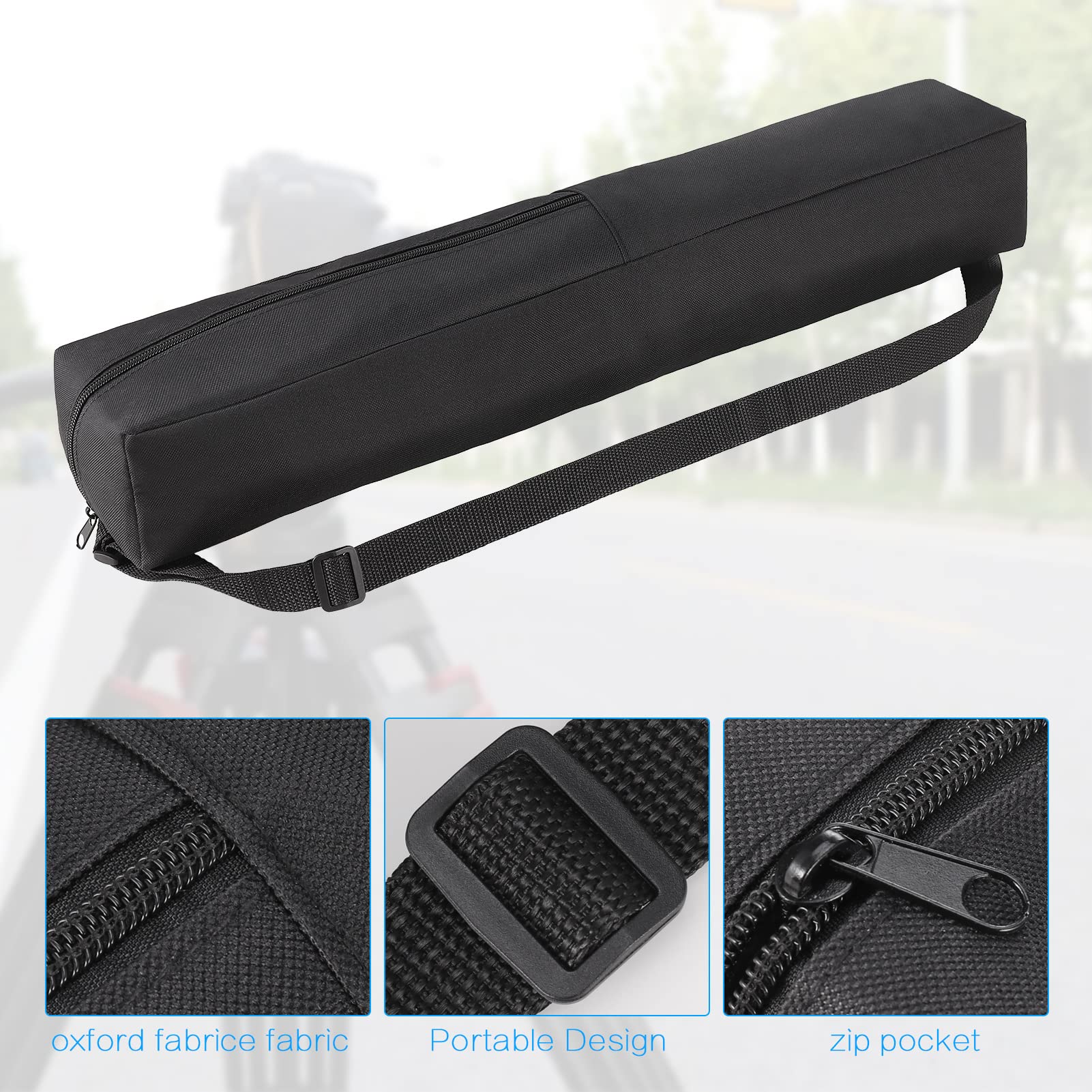 Zocipro 2 Stück Stativtasche, Tragetasche für Lichtständer und Kamera, Tripod Bag mit Tragegriff (100cm/60cm)