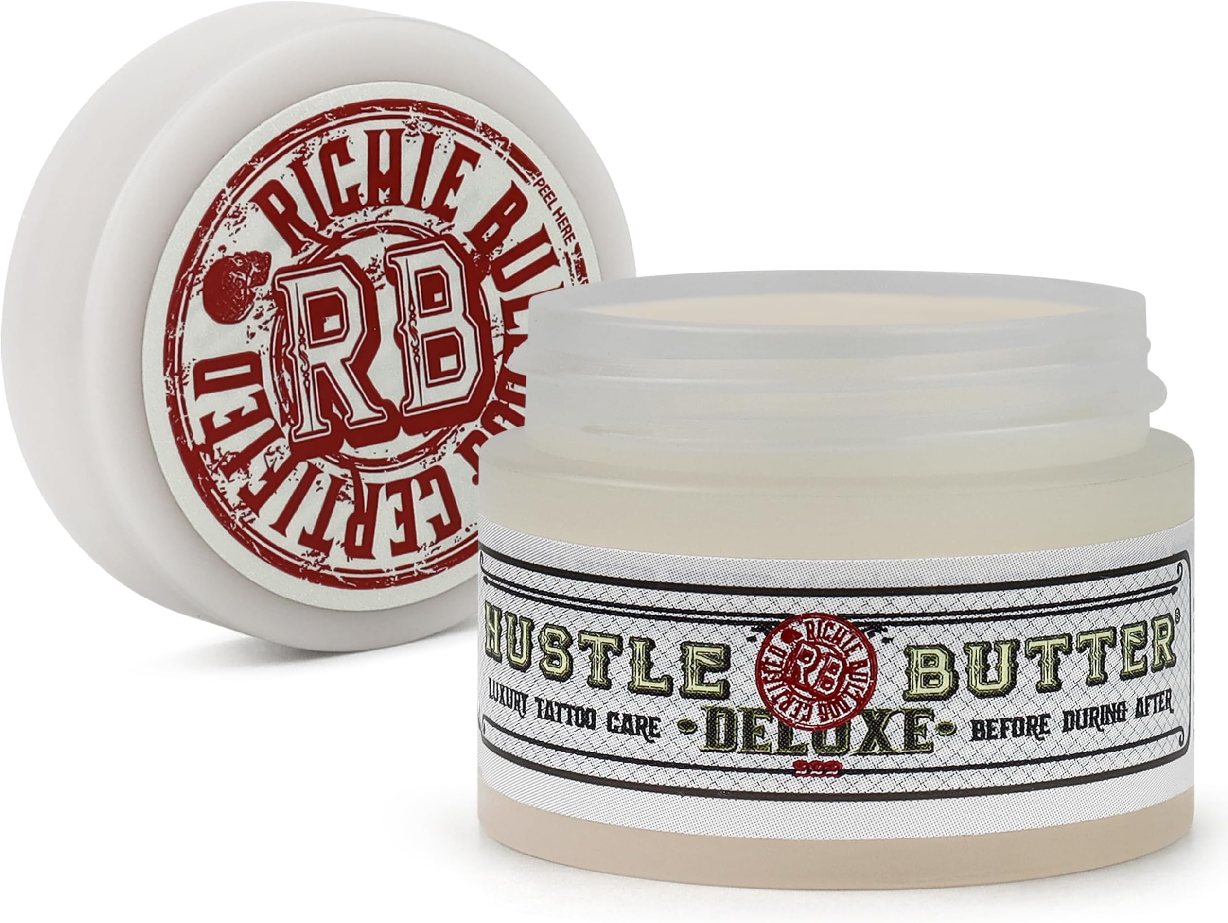 Hustle Butter Deluxe Tub"The Ones" Organic Care 30ml (1oz) By Richie Bulldog You Can’t Knock The Hustle