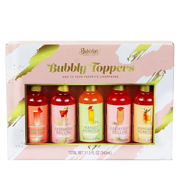 Buy Thoughtfully Cocktails, Bubbly Toppers Gift Set, Add a Splash of