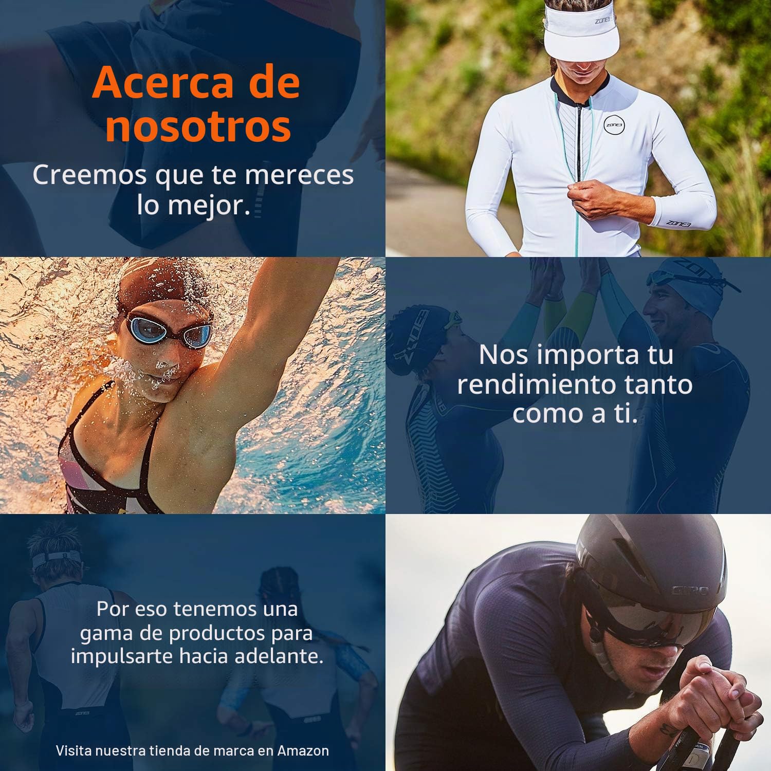 ZONE3 Ergo Palas de Entrenamiento para natación