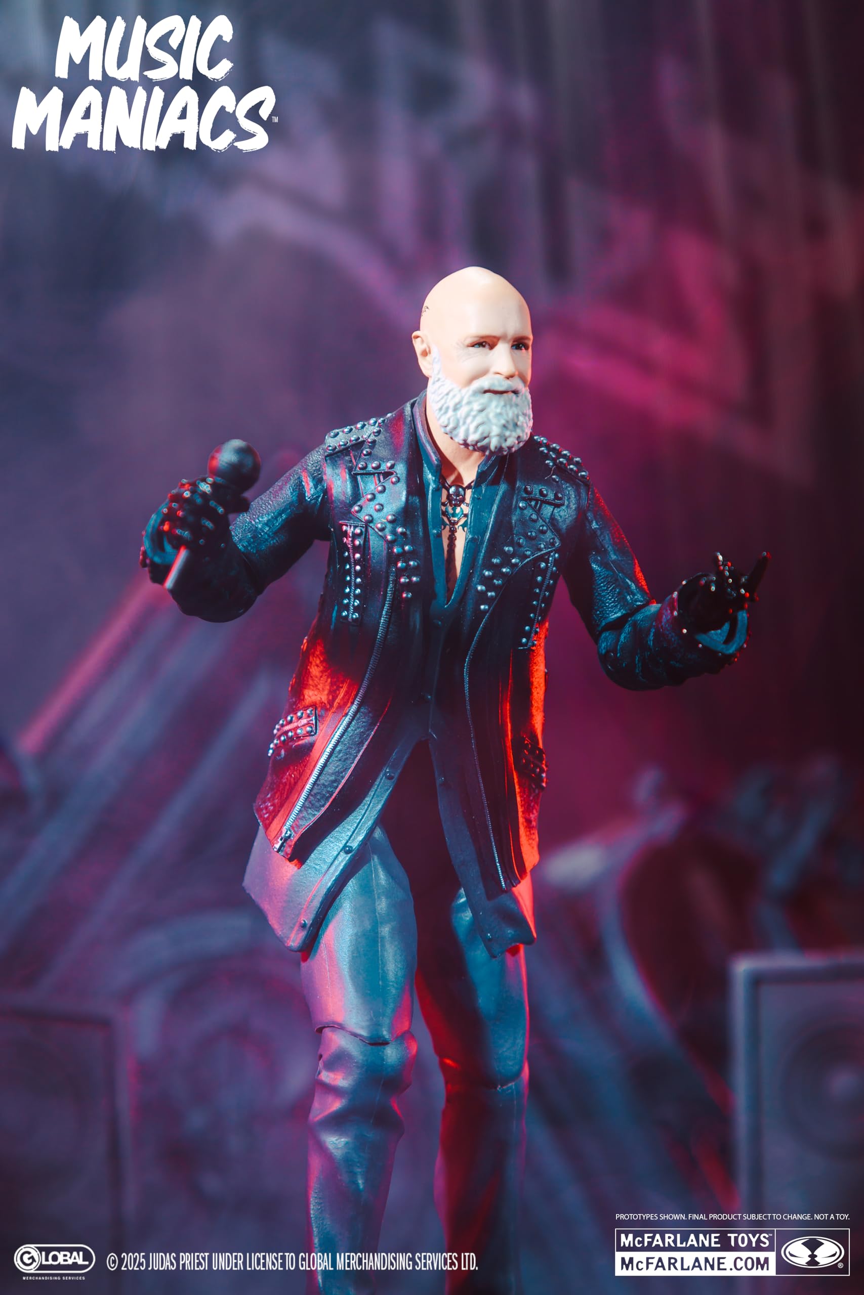 McFarlane Toys - Music Maniacs Metal Rob Halford (Judas Priest) 15 cm figurka