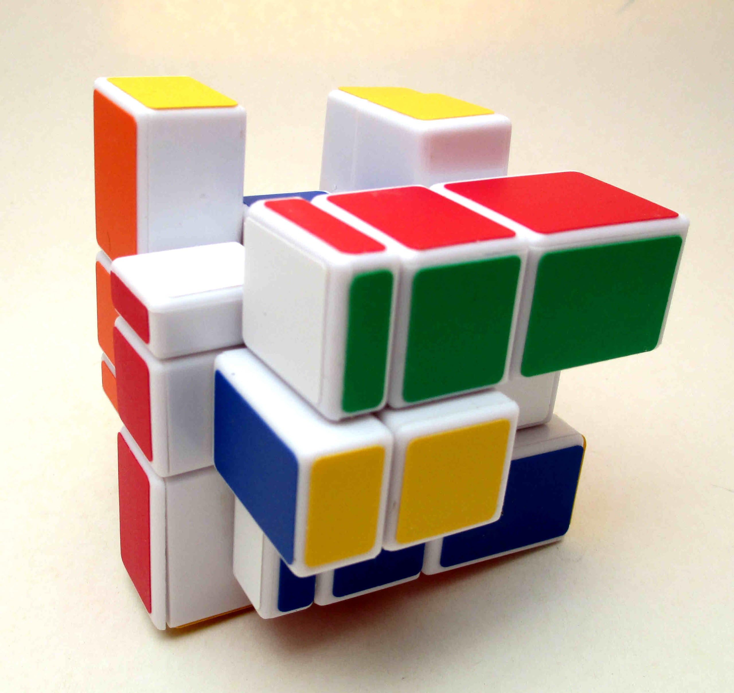 YJ Mirror Puzzle Cube 6 Color