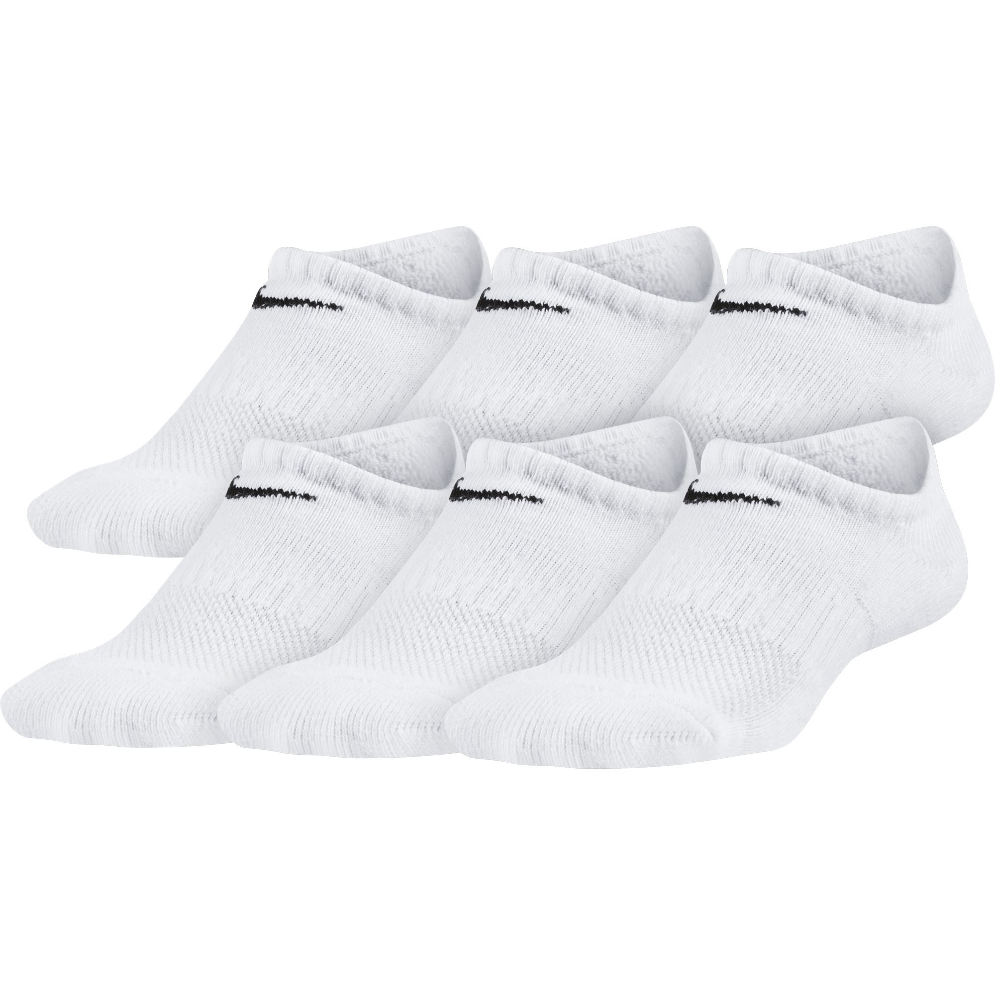 Nike Unisex Kids Everyday Cushioned No-Show Socks 6-Pack