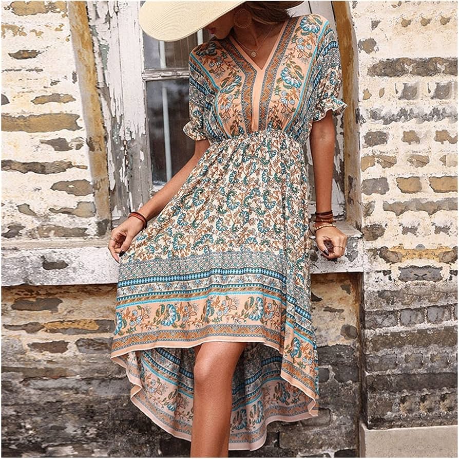 Print kleider sommer Clearance