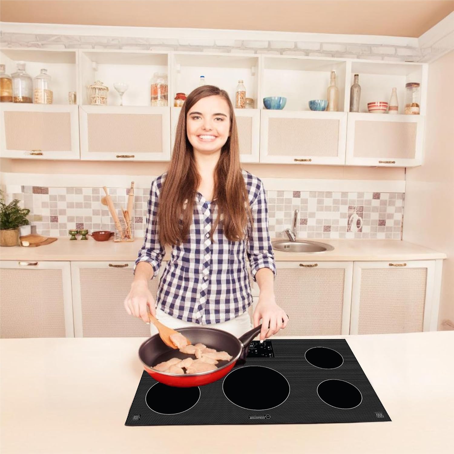 Equator 36" Built-In 5 Burner Induction Cooktop POWER BOOST Keep Warm 240V/9600W