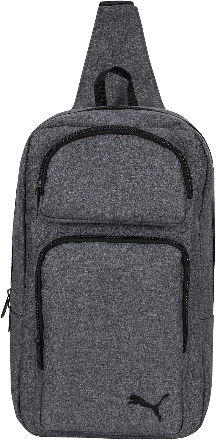 PUMA Unisex Adult Countdown Sling With Media Pocket & Multiple Zip Pockets