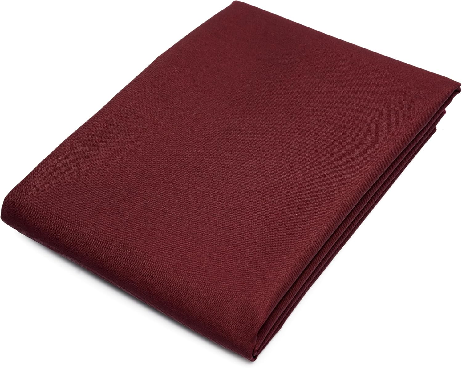 Pico Textiles 2 Yards Bolt - Burgundy Poly Cotton Twill Fabric - Sold by The Yard - Ideal for Pants, Jackets, Skirts, and Upholstery, Polyester Cotton Fabric for Sewing, Embroidery Fabric