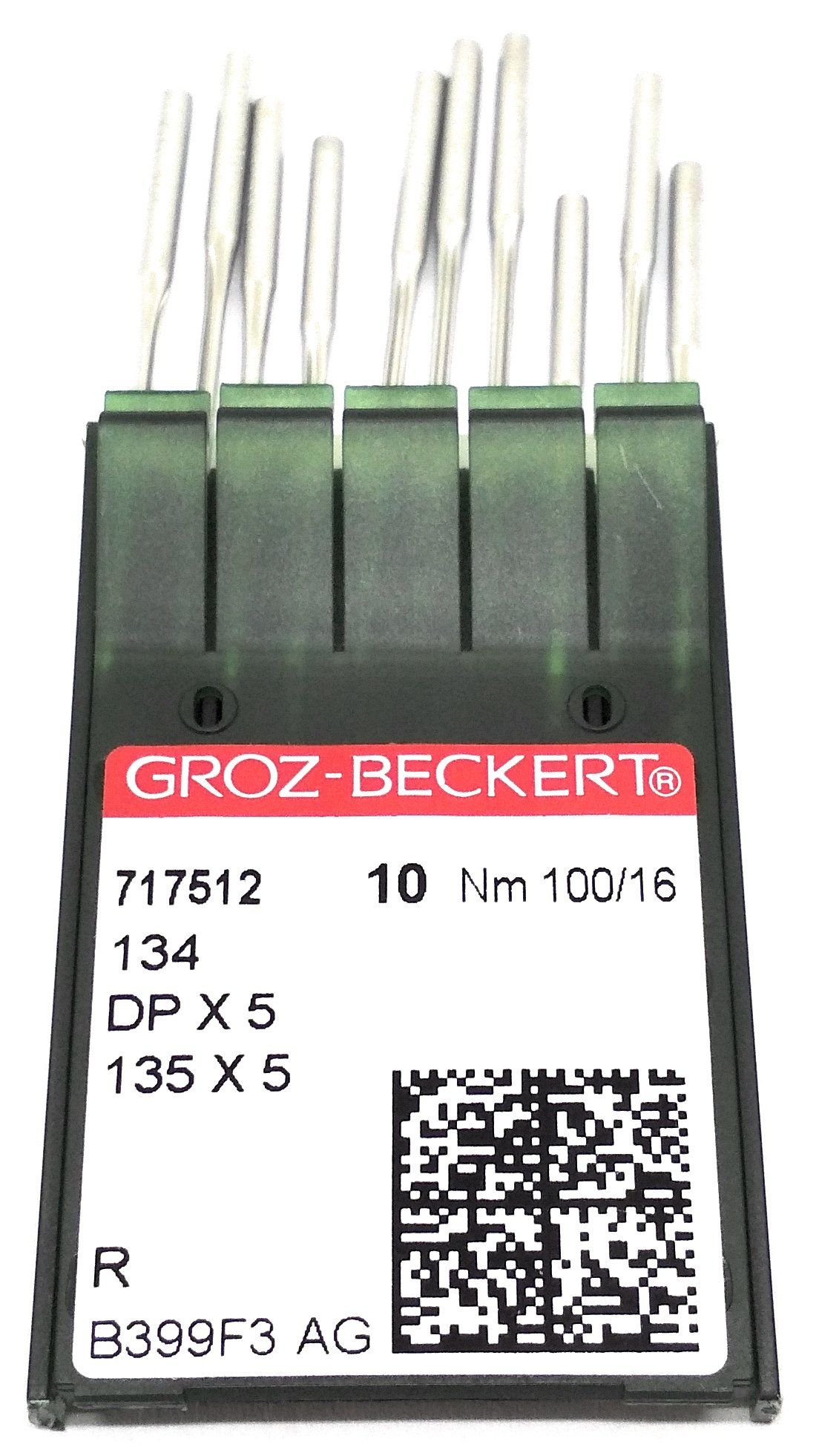 GROZ-BECKERT Needle DP*5 Nm 100/16 for Lock Stitch,Button Holing