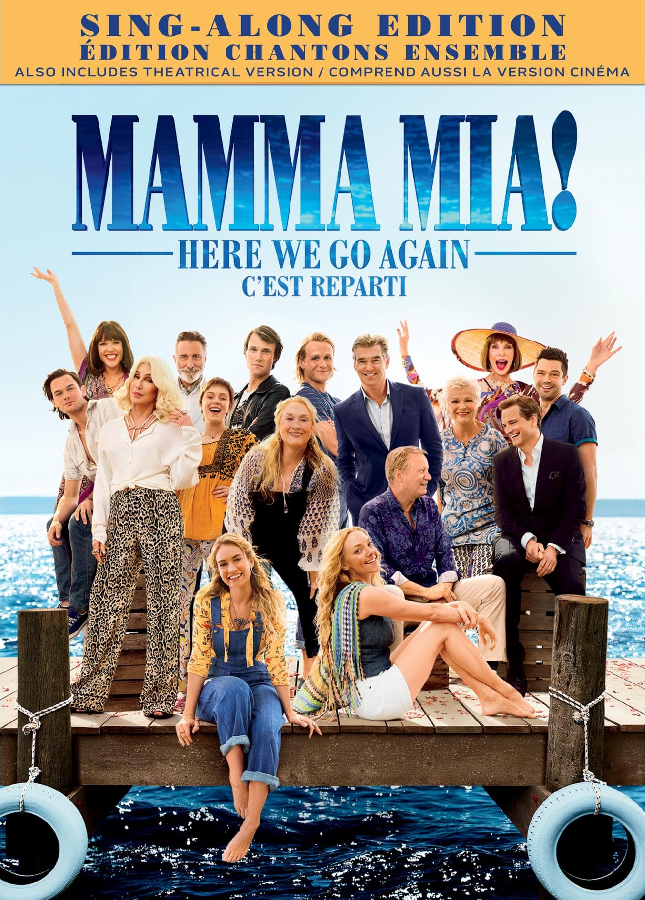 Mamma Mia! Here We Go Again - Sing-Along Edition [DVD] (Bilingual) [DVD]