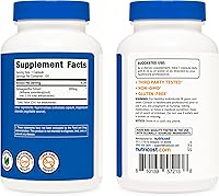 Vista 4 de Nutricost Ashwagandha - Suplemento de hierbas de 600 mg, 120 cápsulas, vegetariano, sin OMG, sin gluten, raíz de Ashwagandha