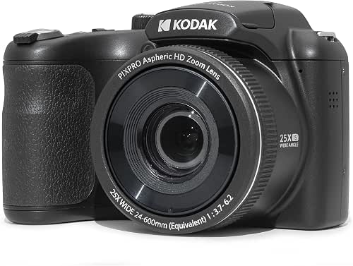Kodak PIXPRO AZ255-BK 16MP Digital Camera 25X Optical Zoom 24mm