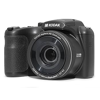 Amazon.com: KODAK PIXPRO AZ255-BK Cámara digital de 16MP 25X