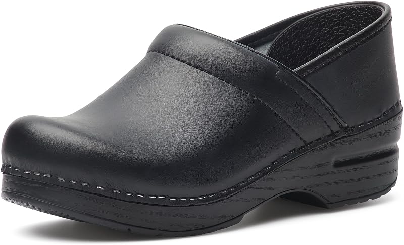 Zuecos Dansko Professional Slip-On para mujer – Suela basculante y soporte para el arco para mayor comodidad – Ideal para profesionales de larga duración