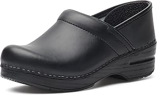 Dansko Womens Professional Leather Black