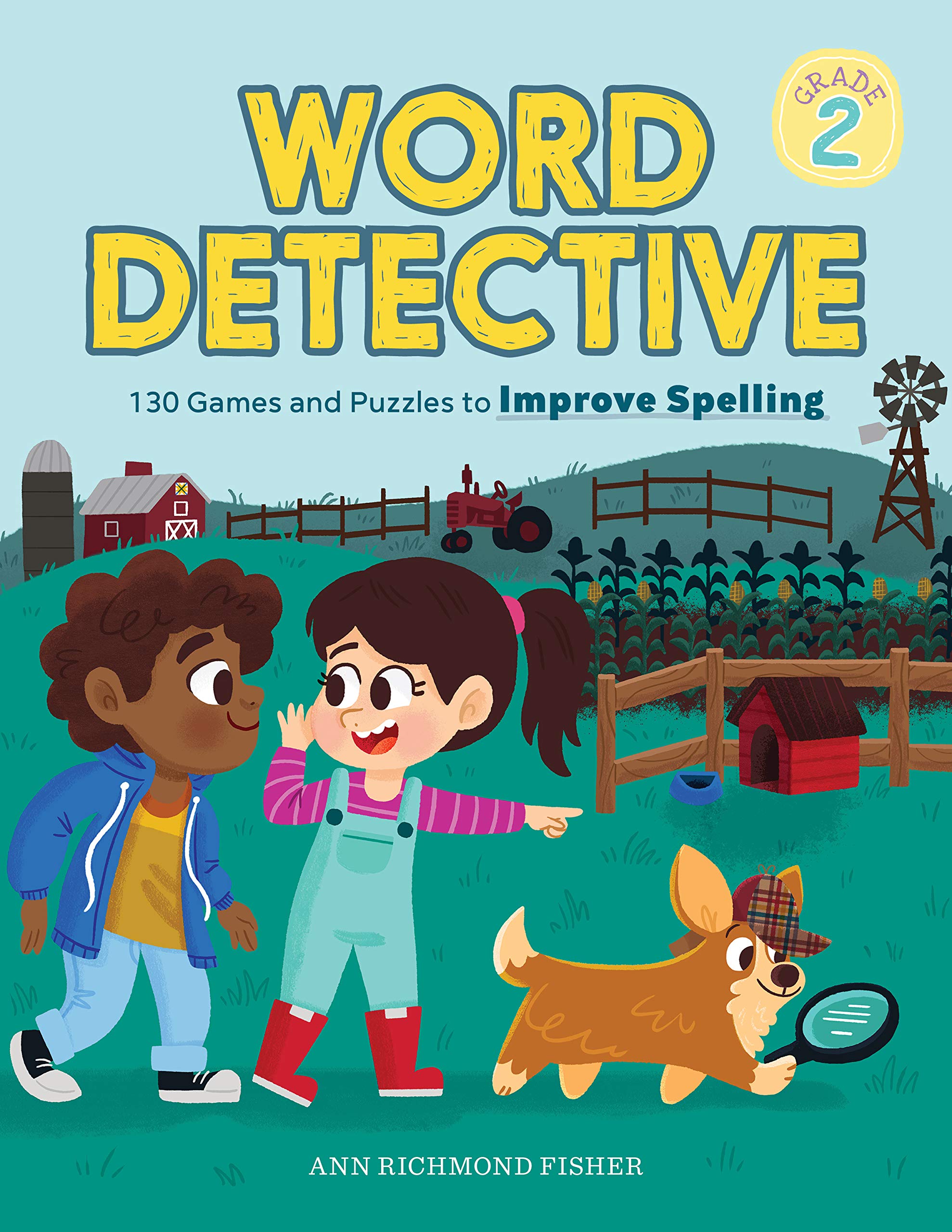 Word Detective, Grade 2: 130 Games and Puzzles to Improve Spelling :  Richmond Fisher, Ann: Amazon.co.uk: Books