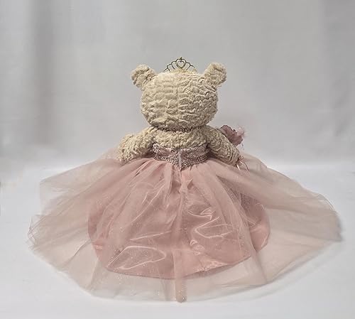 Miniatura 4 de 20" Quince Anos Quinceanera Last Doll Osito de peluche con vestido (pieza central)  ARC16832-33 (verde esmeralda)