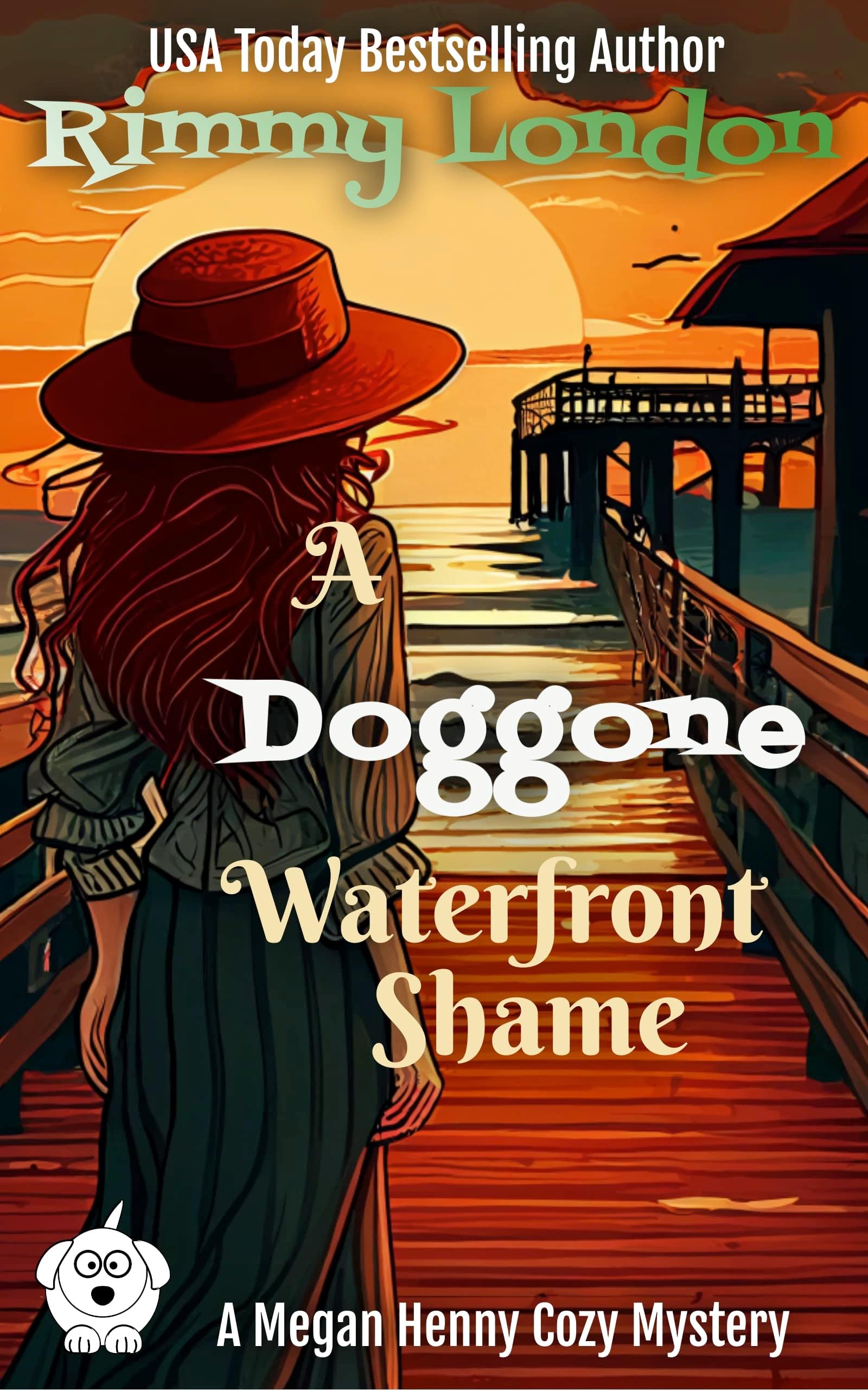 A Doggone Waterfront Shame: A delightful dog cozy mystery (Megan Henny Cozy Mysteries Book 1)