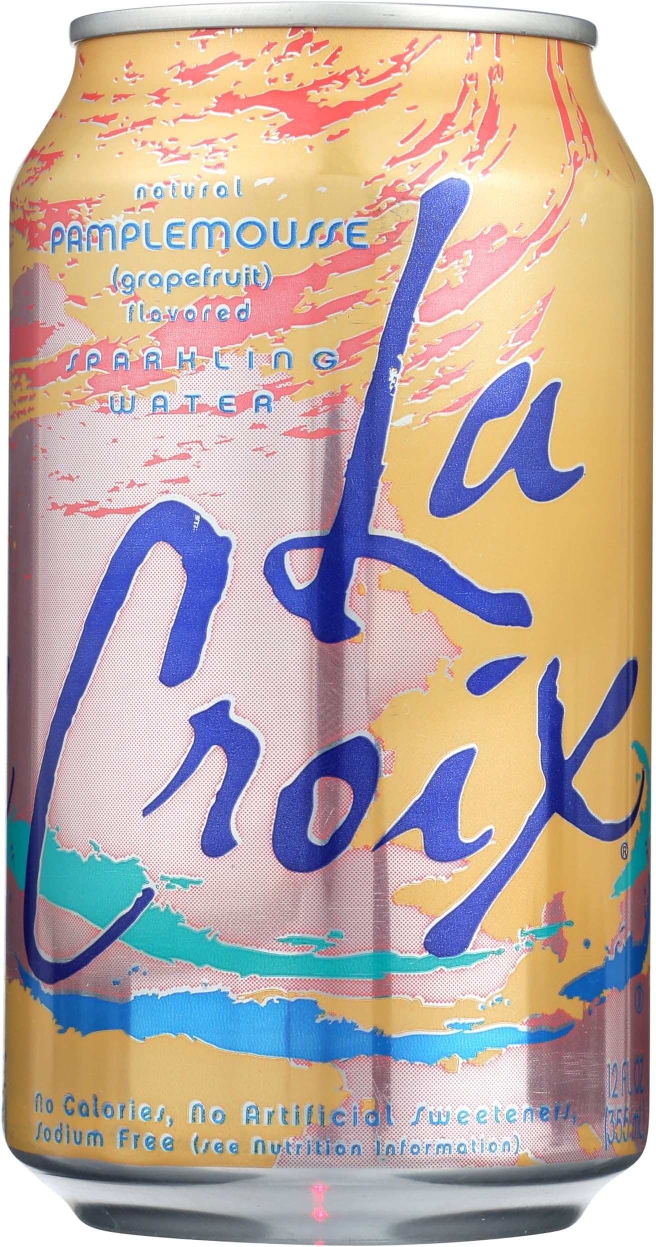 Sparkling Water, Grapefruit ,12 fl oz, Single can, Zero Calorie, Zero Sweetener