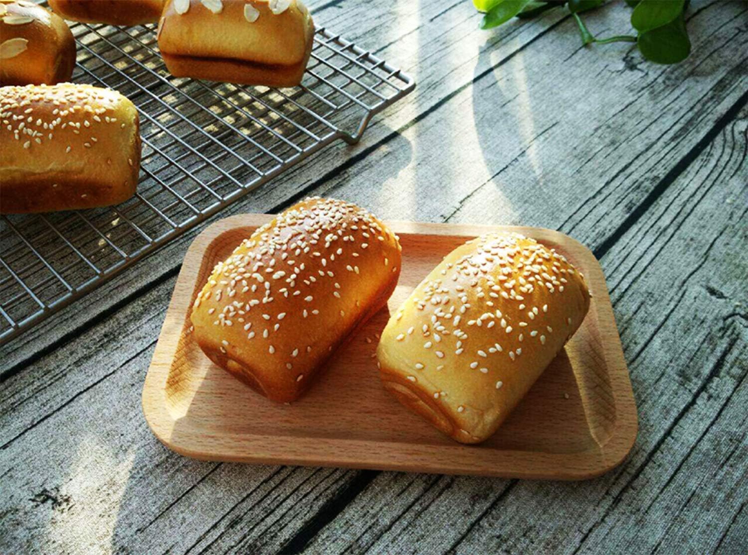 Banana Bread Small Bread Baking Pans Bread Pan 2Pcs Mini Loaf