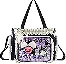 KJEYOB Ita Bag,DIY Clear Pin Display Bag with Insert and Accessories,Anime Kawaii Ita Crossbody Purse,Women Y2K Shoulder Bags