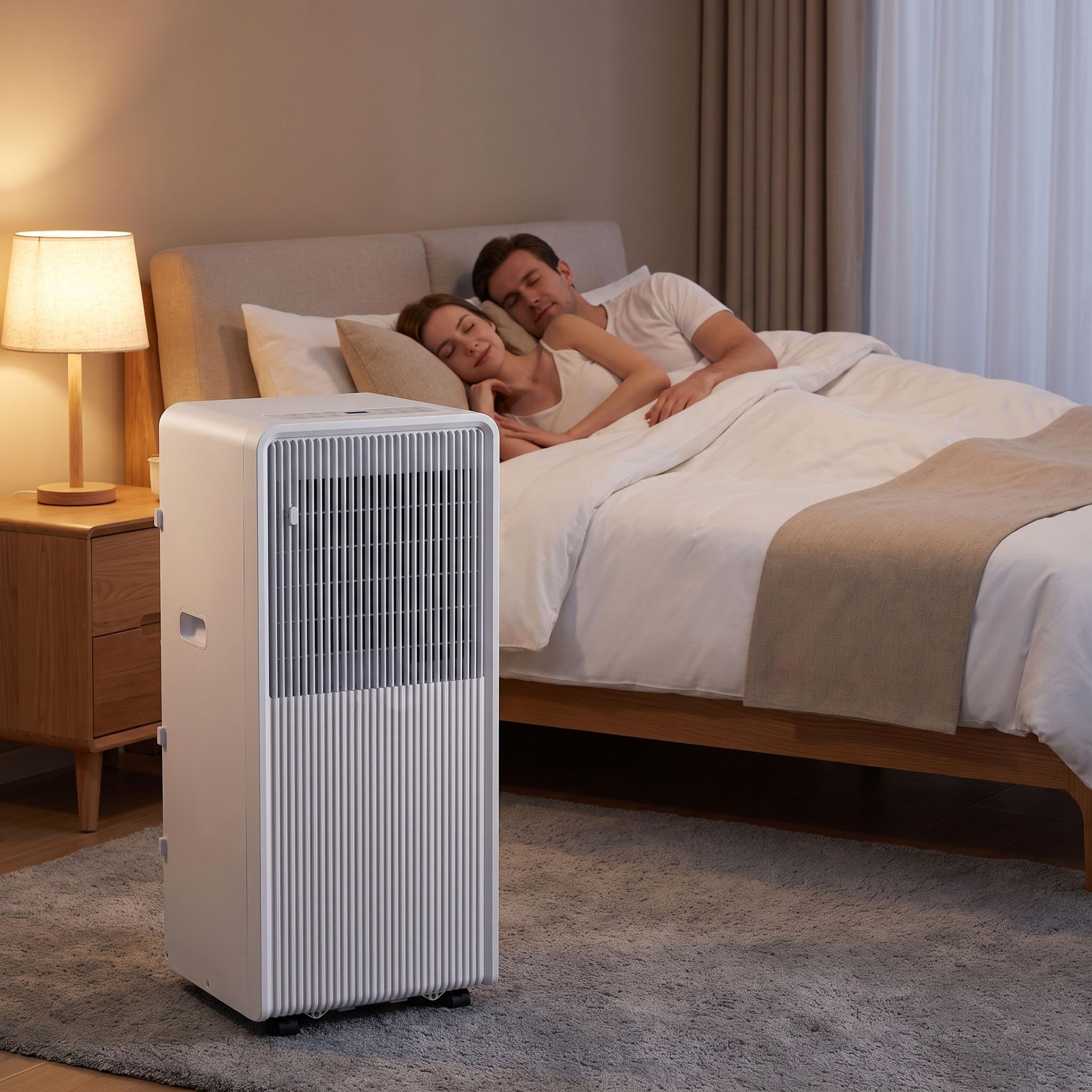 Portable Air Conditioner 12000 BTU, AC Unit with Remote, Dehumidifier