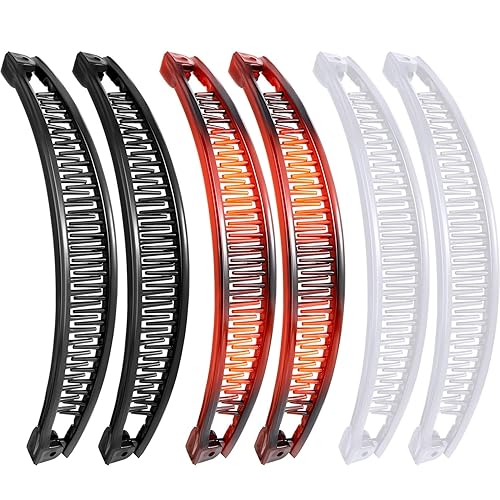 6 peines de plátano, peines de plátano, clip de plátano, peine de sujeción de cola de pez, clip de pez para cabello de mujer, clip de plátano en 6 peines de plátano, peines de plátano, clip de plátano, peine de sujeción de cola de pez, clip de pez para cabello de mujer, clip de plátano en