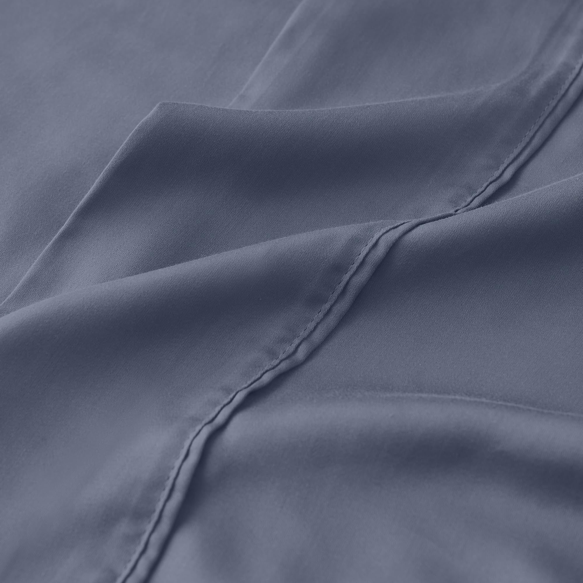 Modern Threads Bettwäsche-Set Aus 100% Tencel-Lyocell, 4-teilig, 400 Fadenzahl, Taupe - Luxuriös Weich