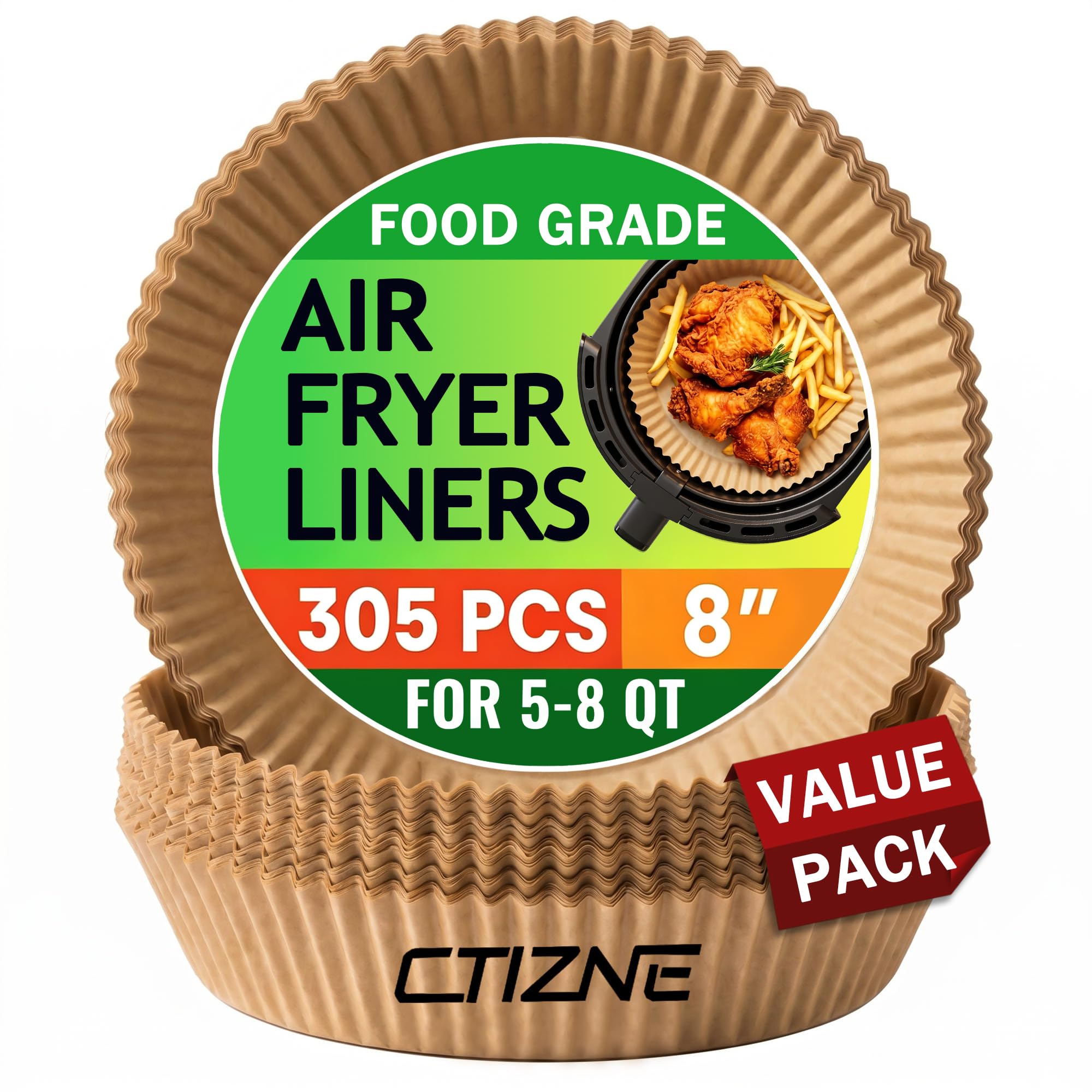 CTIZNE Disposable Air Fryer Liners