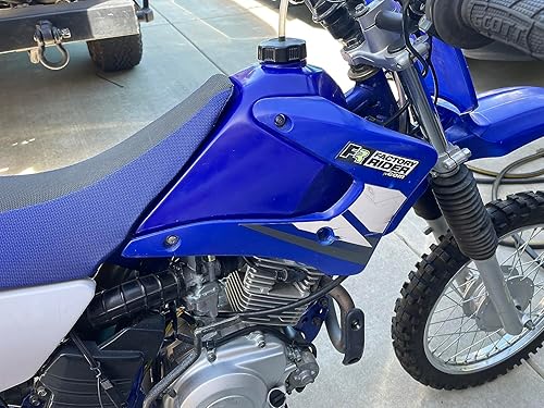 Miniatura 4 de Topteng Tanque de gasolina azul combustible Gastank para Yamaha TTR125 TTR 125 2000 2001 2002 2003 2004 2005 2006 2007