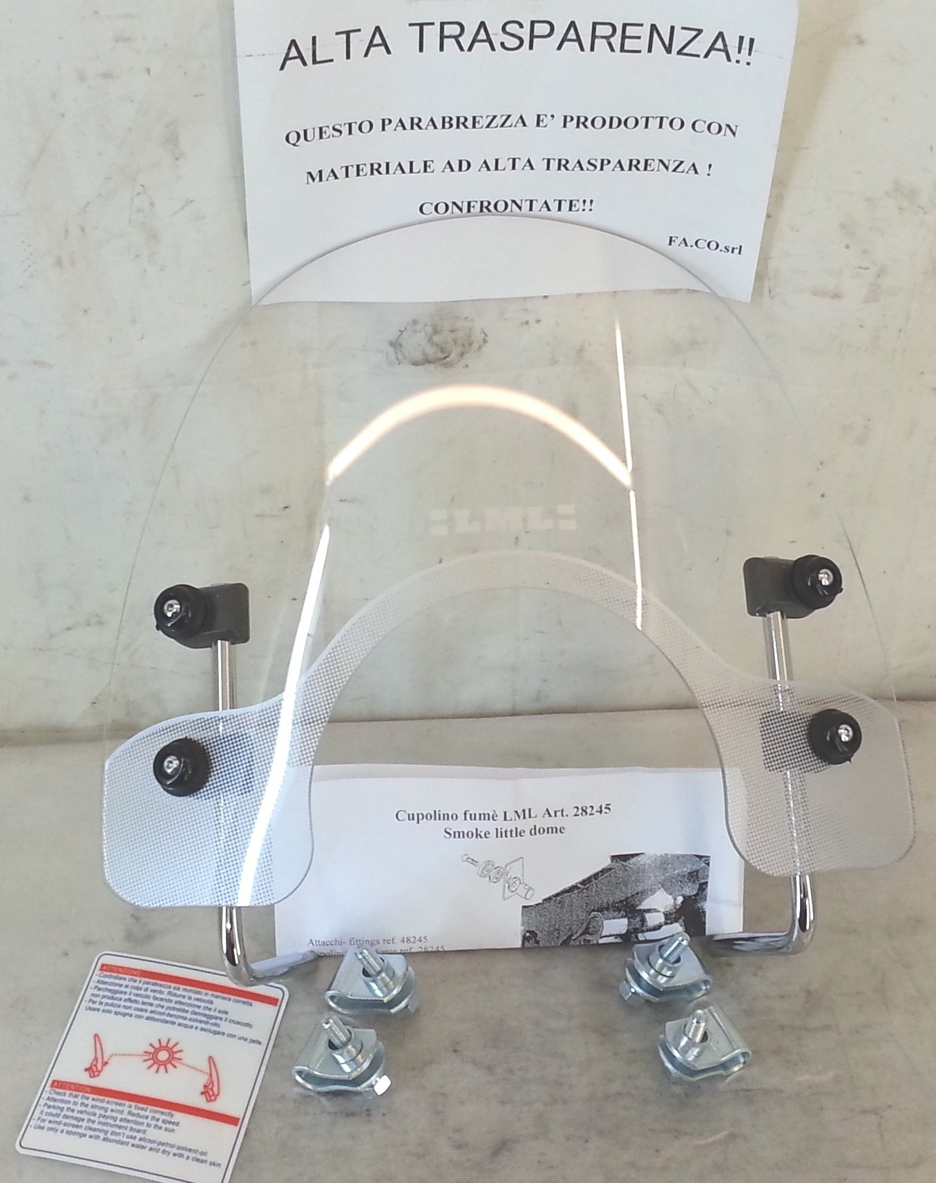 CUPOLINO trasparente LML star 125-150-151-200 2/4 tempi autom 28290
