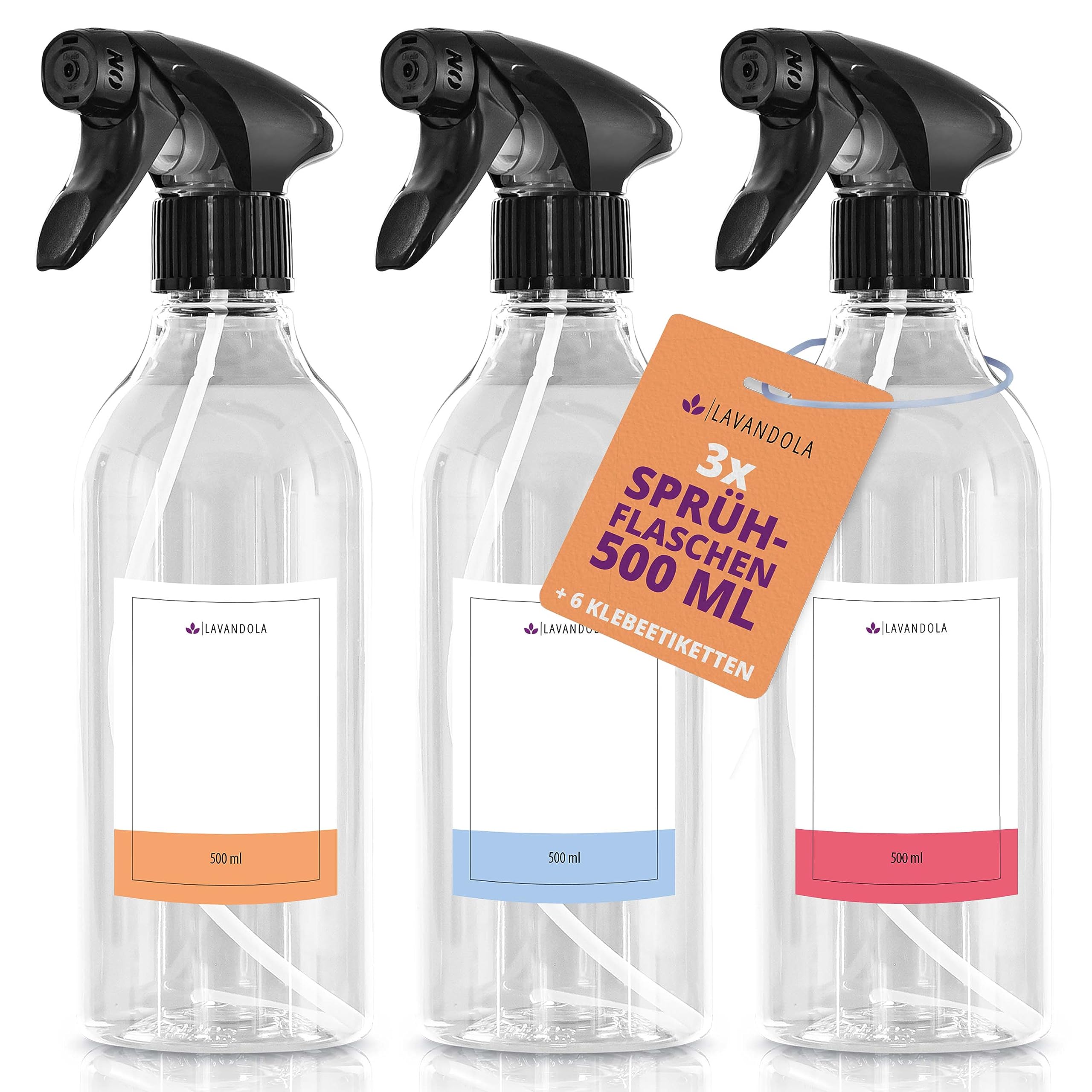 COHEALI Sprühflaschen Set (14 Ml & 35 Ml) – Transparent, Wiederverwendbar Für Pulver & Flüssigkeiten