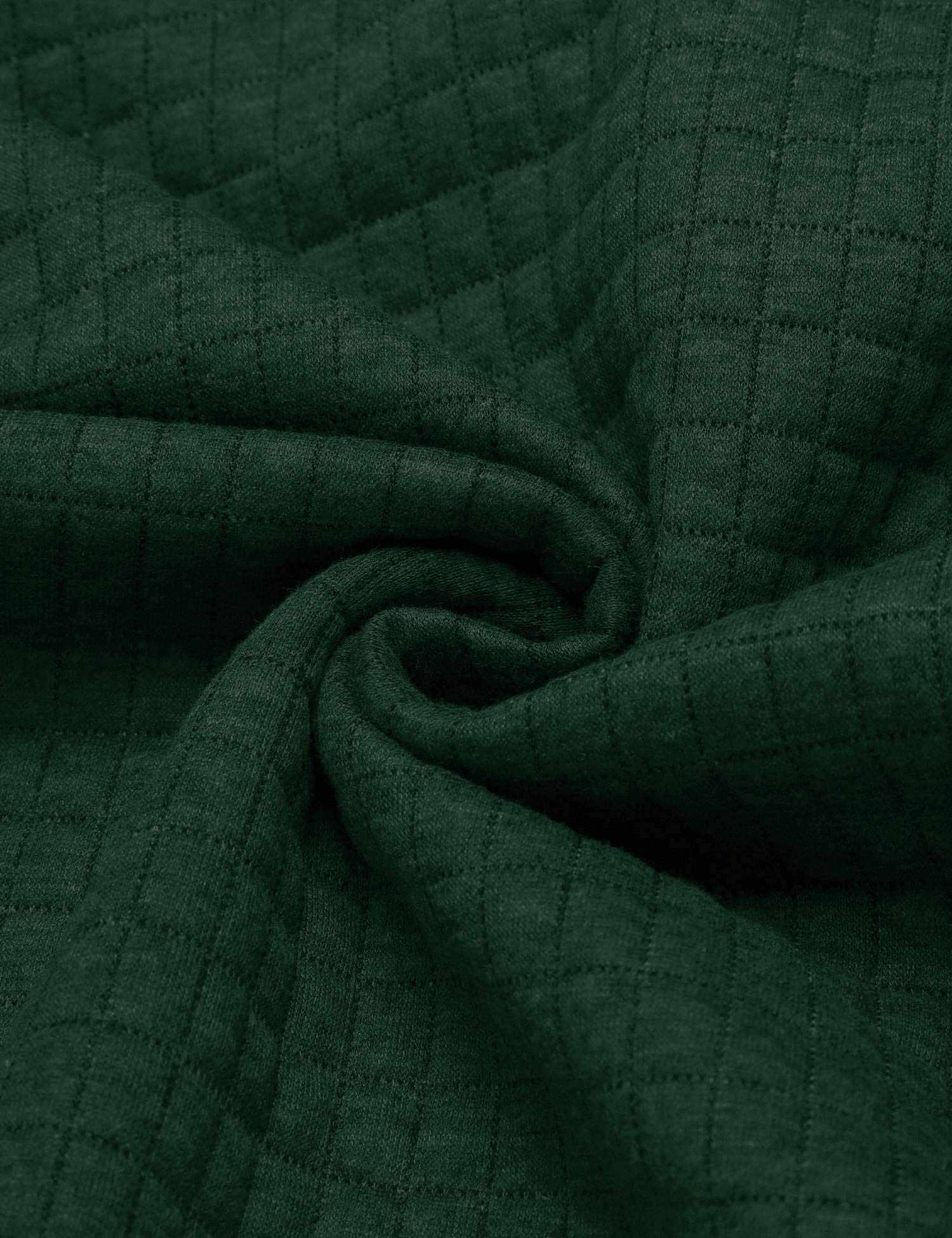COOFANDY Felpa con Cappuccio da Uomo a Maniche Lunghe da Lavoro Pullover Jacquard a Quadri con Cappuccio