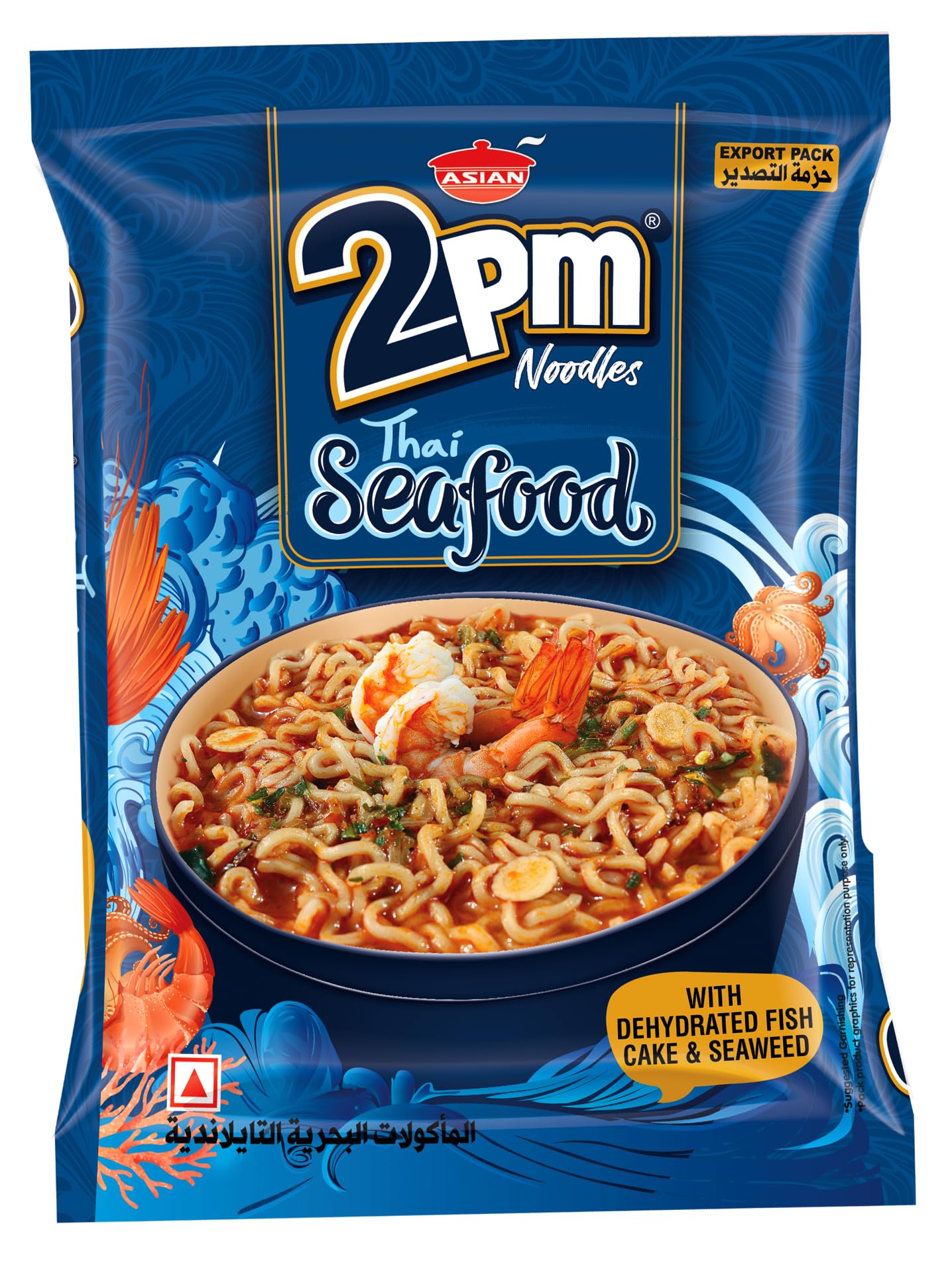 Thai Seafood Ramen Noodles Pack of 5 (5x100gm)