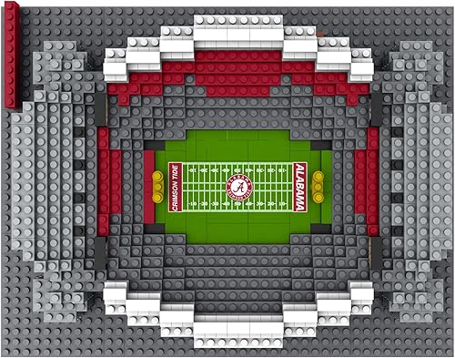 Miniatura 6 de FOCO NCAA - Bloques de construcción de equipo universitario unisex para adultos, 3D, estadio BRXLZ