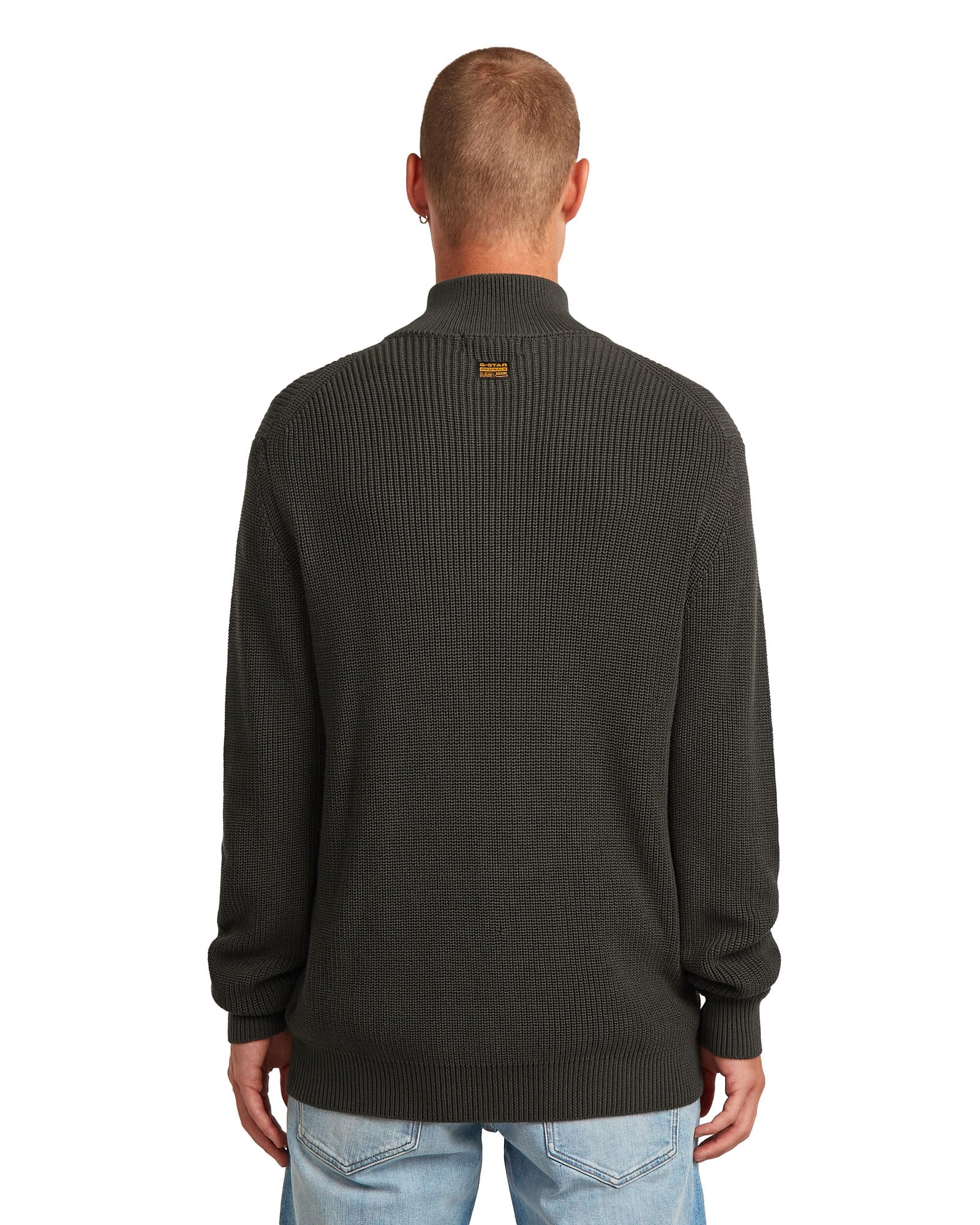 G-Star Pullover Half Zip Knit Sweat-Shirt Homme