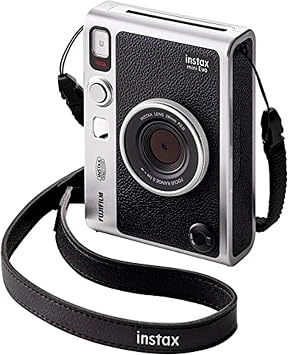 Instax mini EVO 2-in-1 Photo Camera and Printer with a 2.7 inch LCD Screen, 10 Lens and 10 Film Effects, mini Film Format, Black