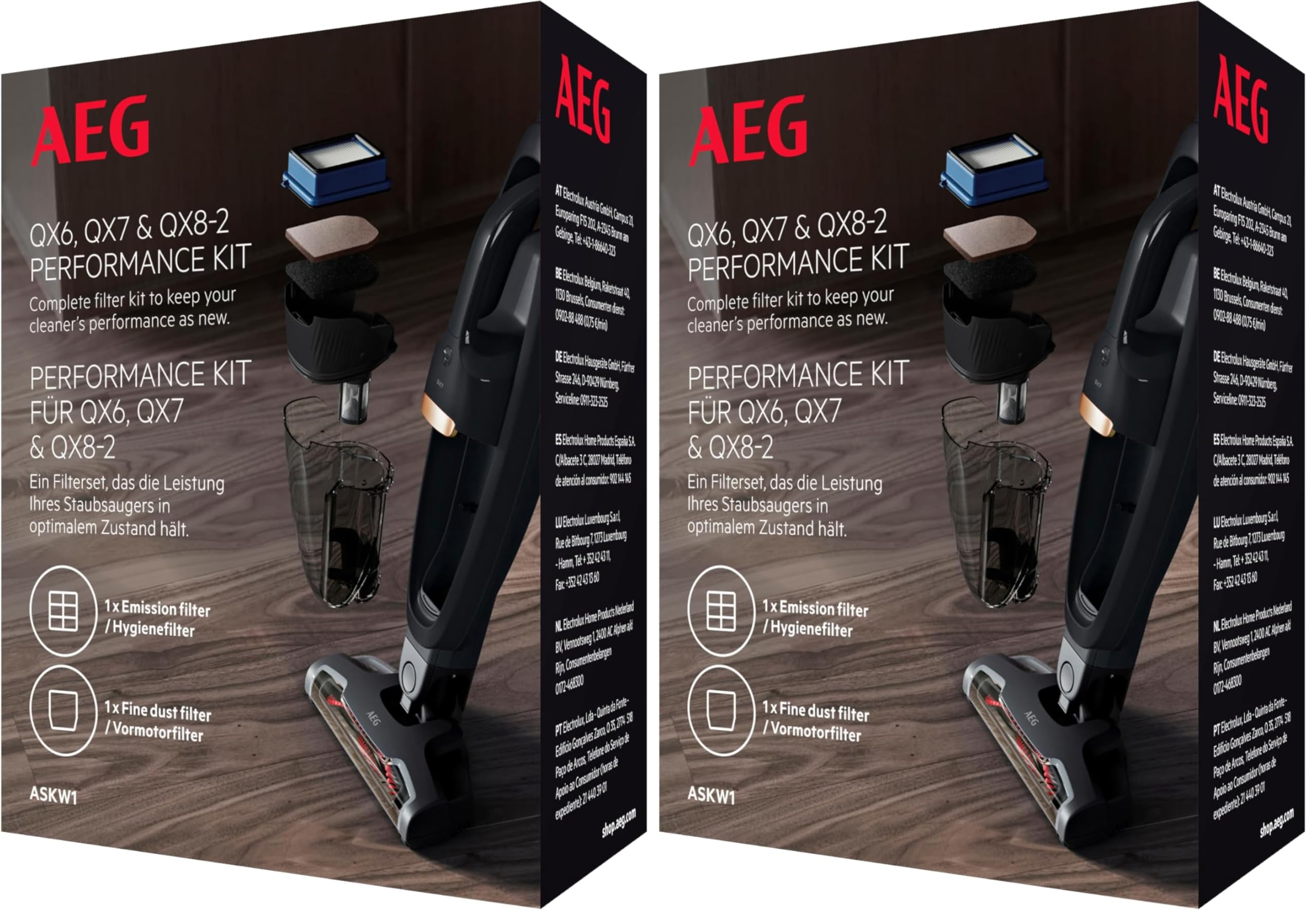 Aeg Filterset