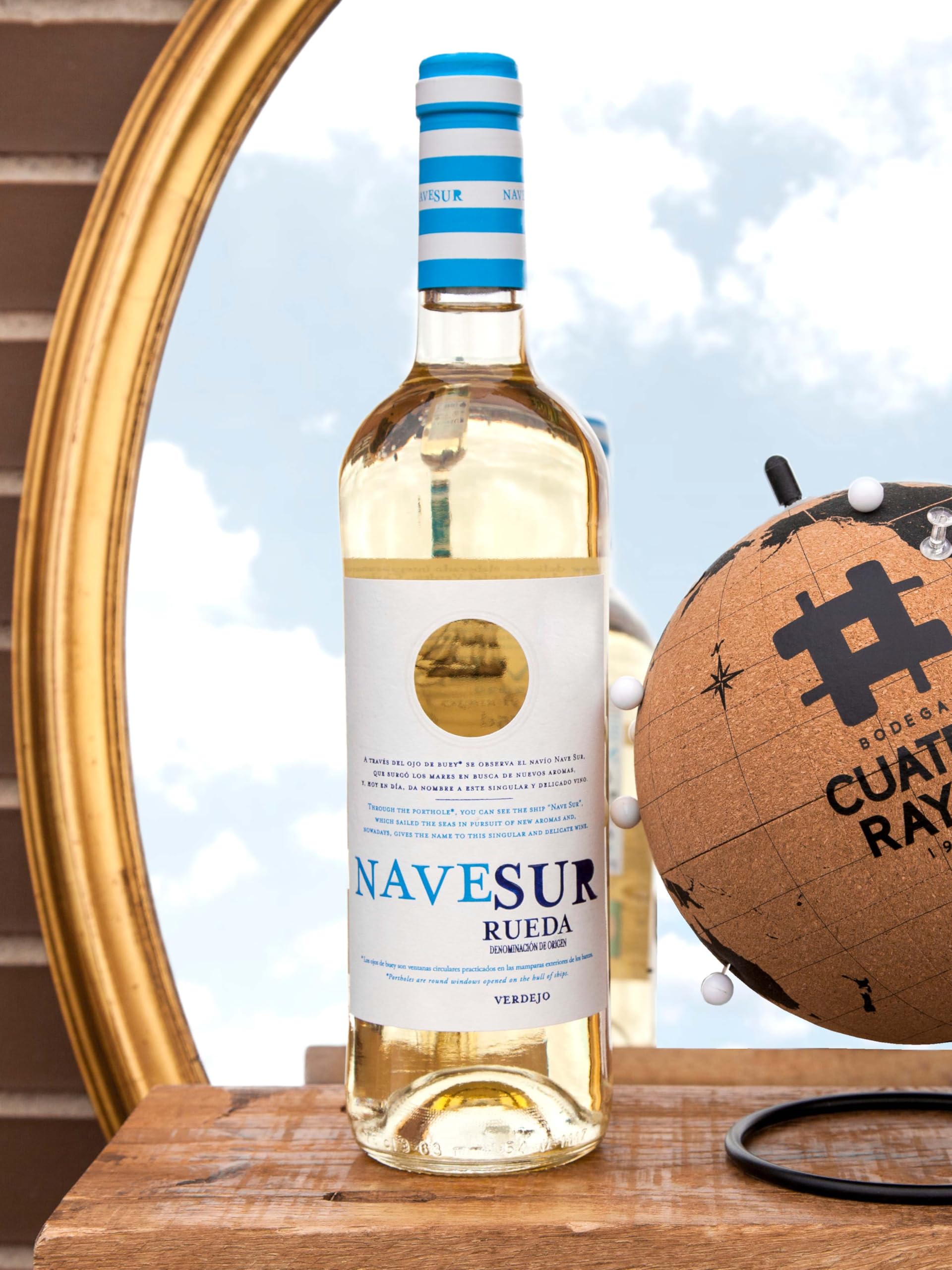 Nave Sur Verdejo - Vino Blanco DO Rueda (6 Botellas x 750ml)