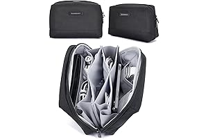 BAGSMART Tech Travel Pouch: Your Go-To Travel Organizer for Electronics