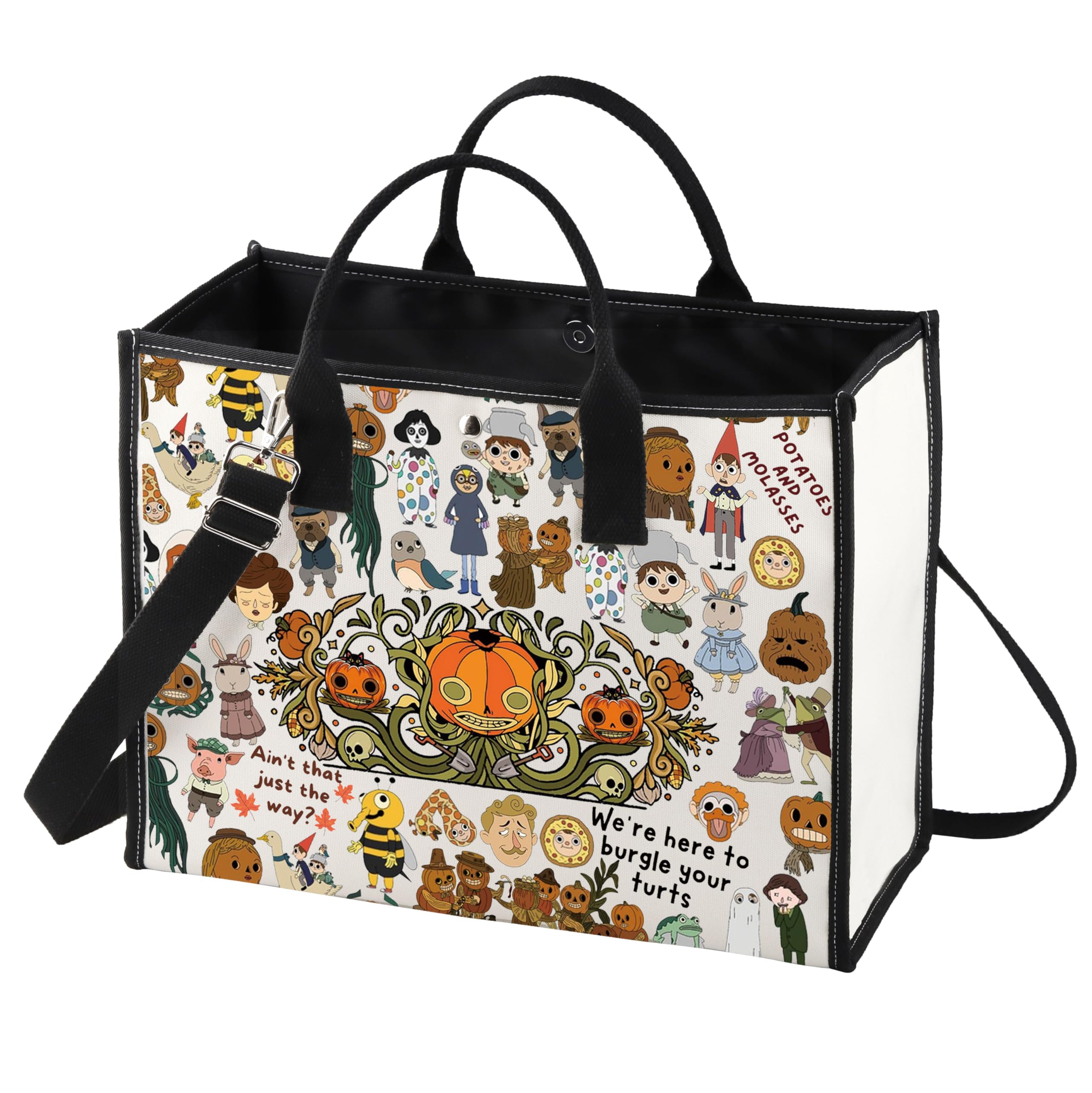 LEVLO OTGW Wirt & Greg Tote Bag Beatrice Bird Fans Gift OTGW Animation the Unkonwn Shoulder Bag Wirt & Greg Merchandise
