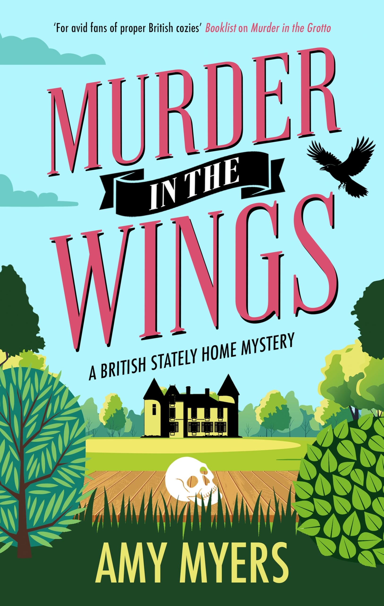 Amy Myers - Murder in the Wings - Hardback Book