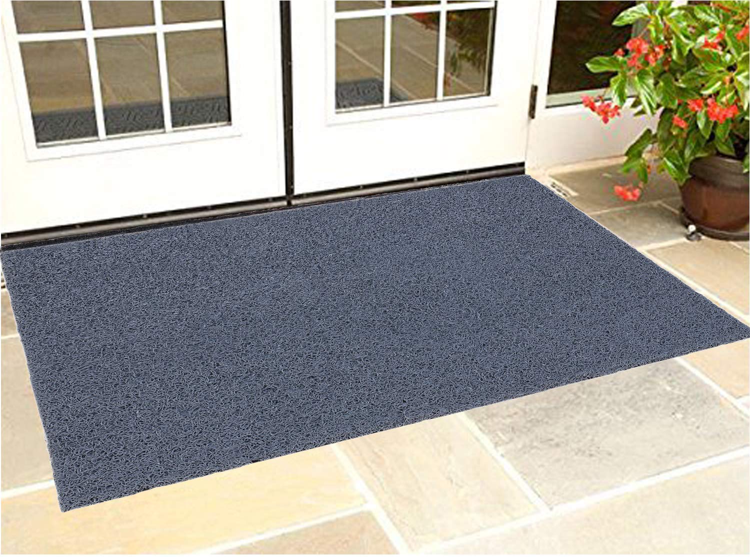 Kuber Industries Rubber Rectangular Door Mat (Grey), 30 Centimeters, 20 Centimeters (B07QQSM313) Amazon Price History, Amazon Price Tracker